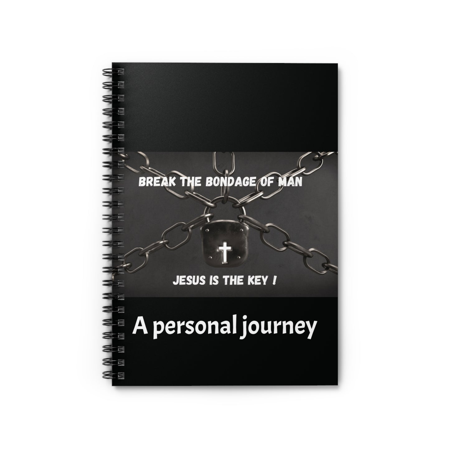 Spiral Notebook Bondage of man (9645673513279)