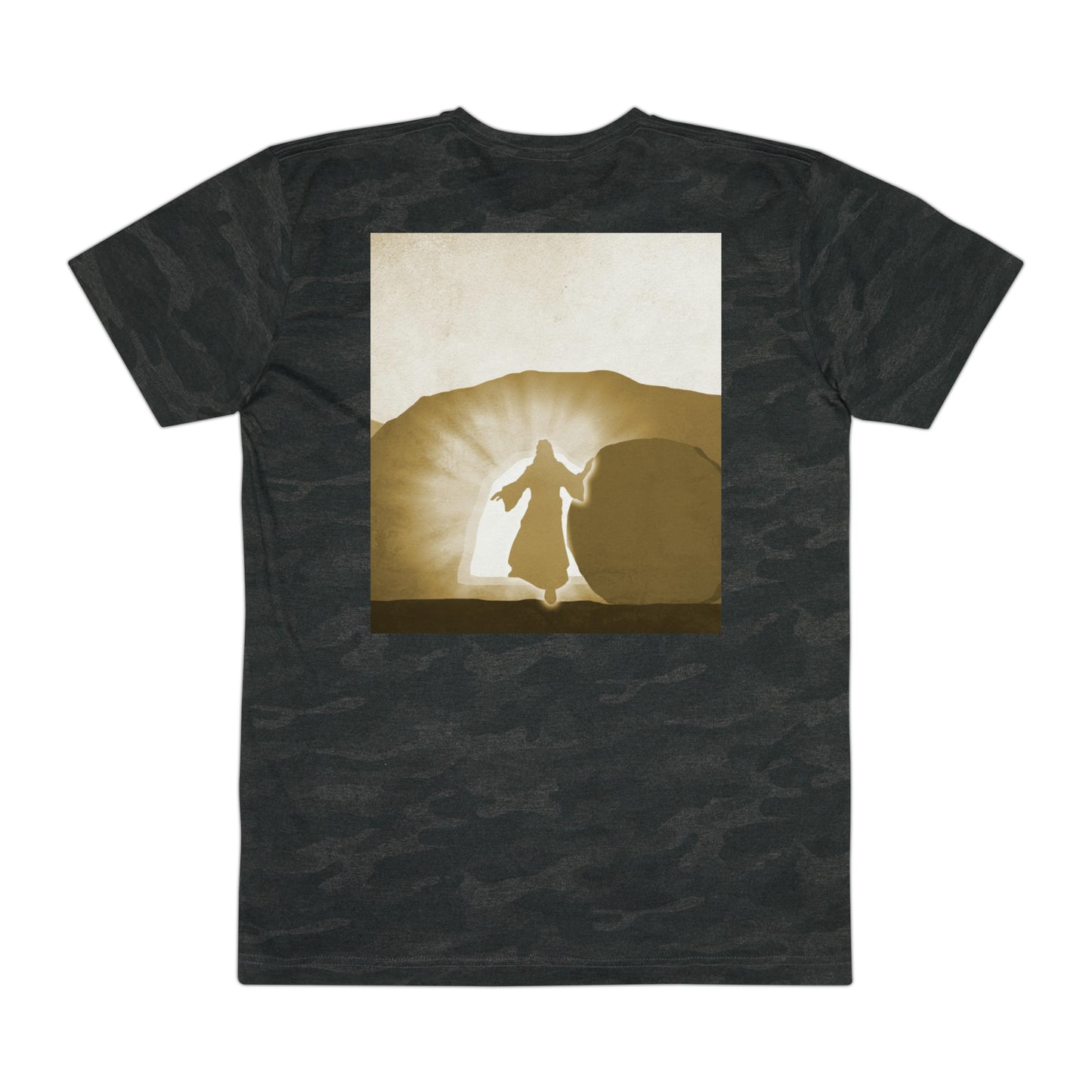 Lion cross Men's Fine Jersey Tee (8540566880575)