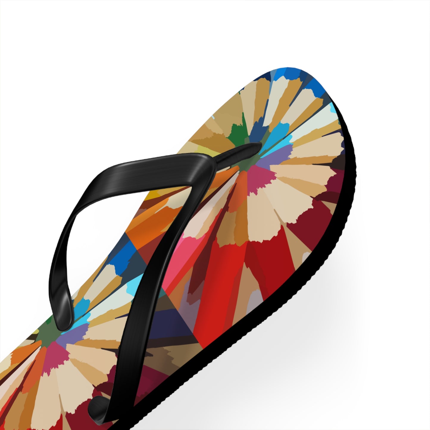 Color pencil Flip Flops (8540035547455)