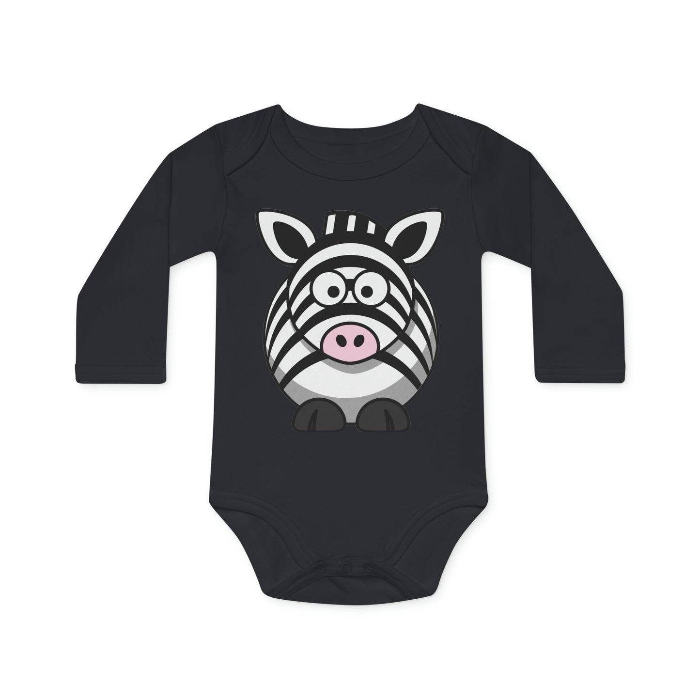 Baby Long-Sleeve Organic Bodysuit (9213357130047)