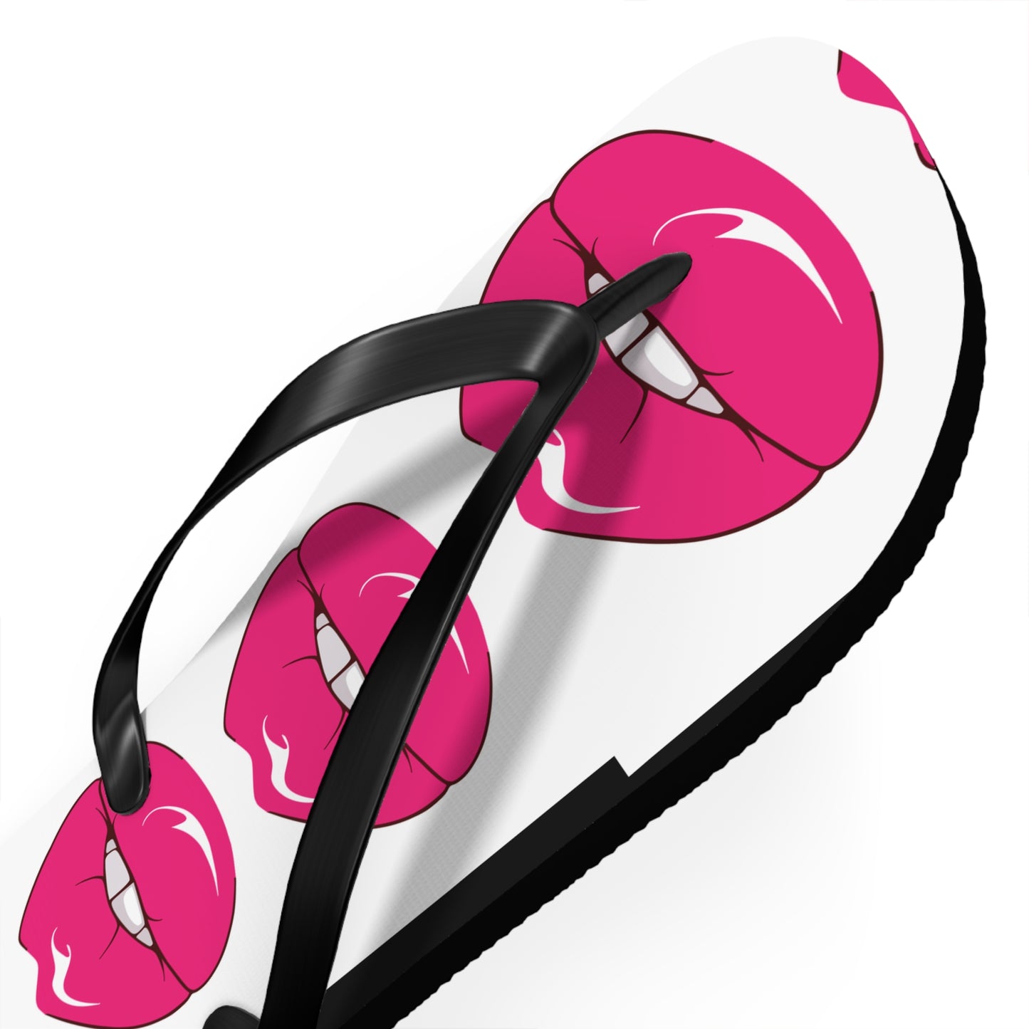 Red lips Flip Flops (8540454781247)