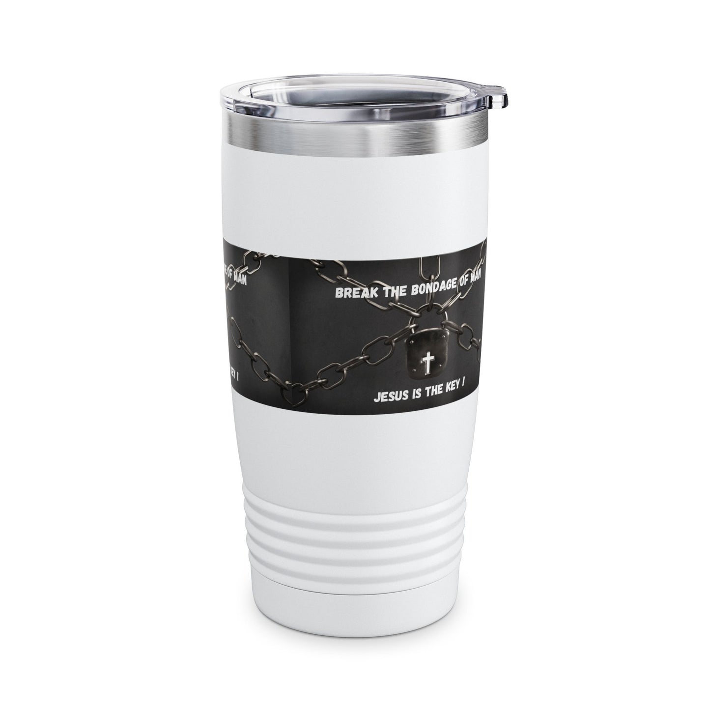 Bondage of man Ringneck Tumbler, 20oz (9645657686335)