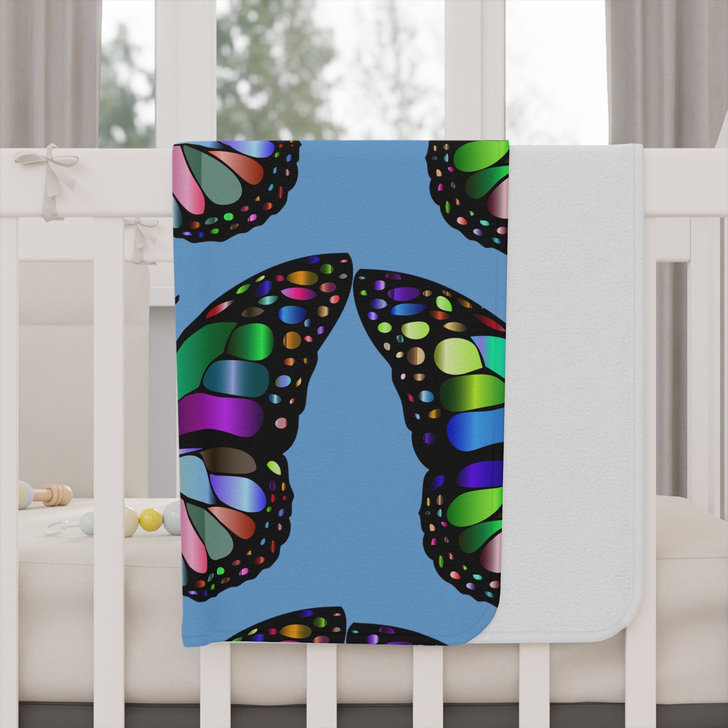 Butterfly Toddler Blanket (8543741116735)