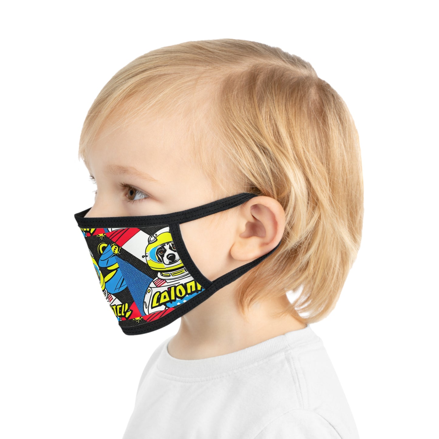 Kid's Face Mask space dog (8534799155519)