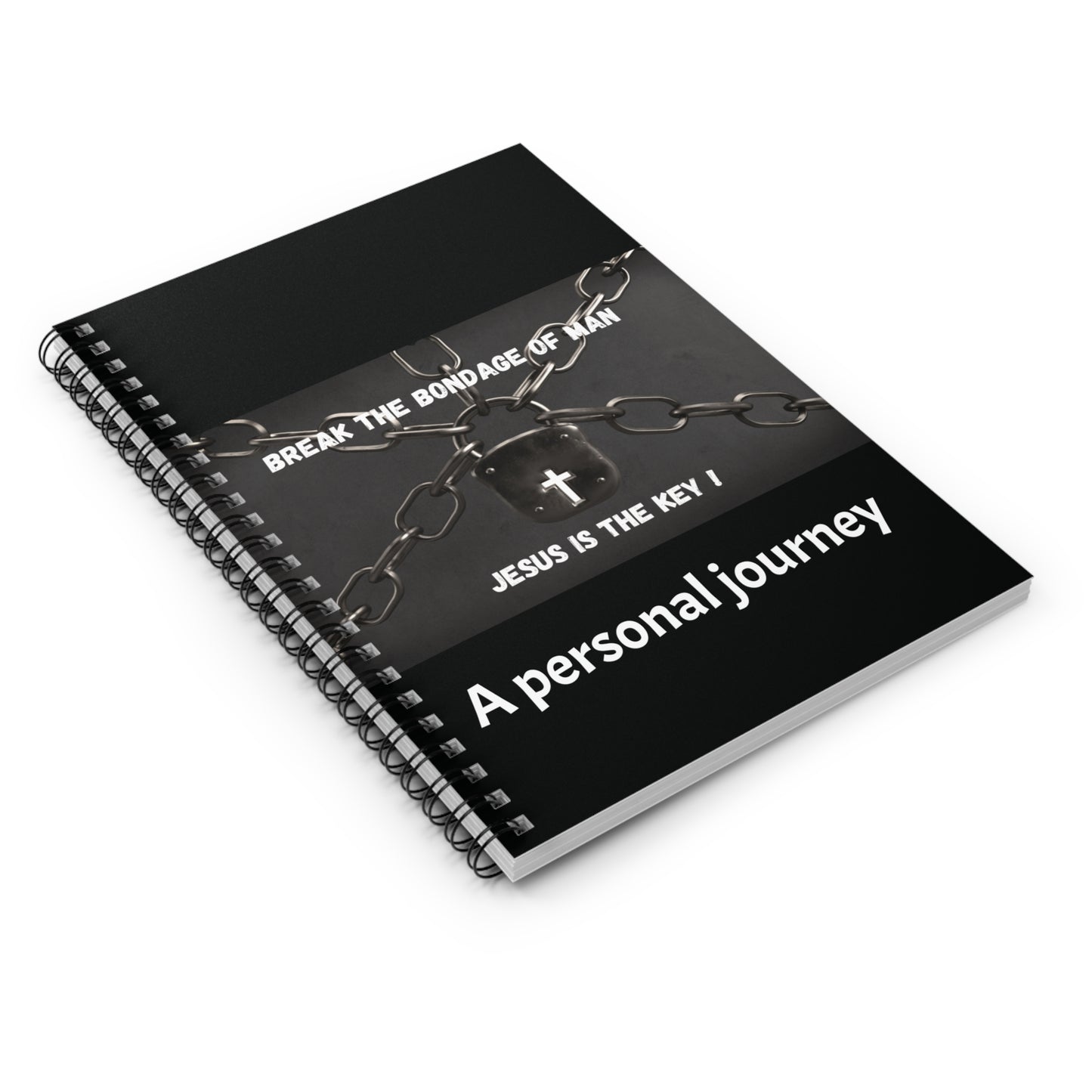 Spiral Notebook Bondage of man (9645673513279)