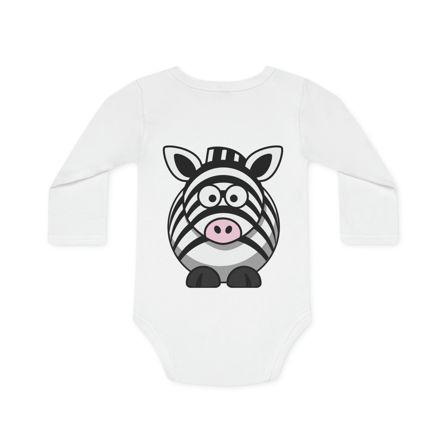 Baby Long-Sleeve Organic Bodysuit (9213357130047)