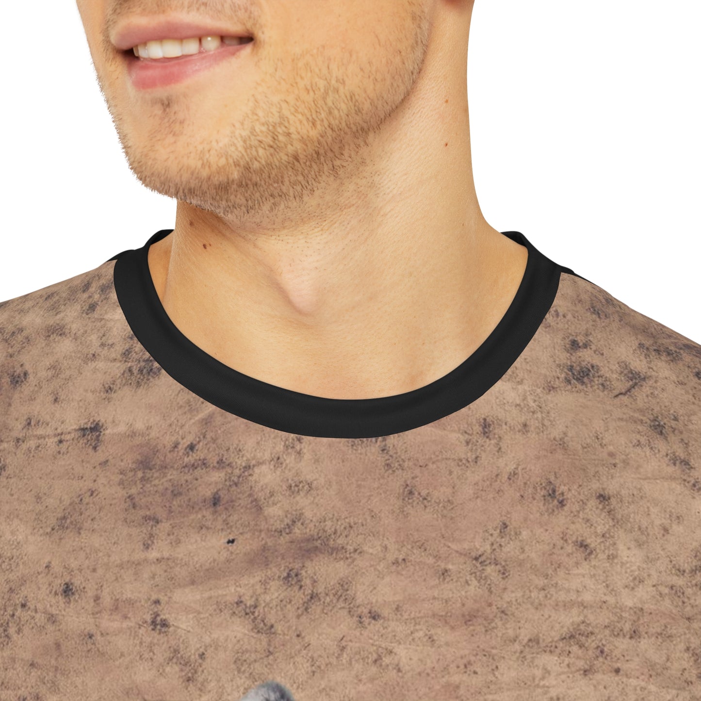 Bear Men's Polyester Tee (AOP) (8562396627263)