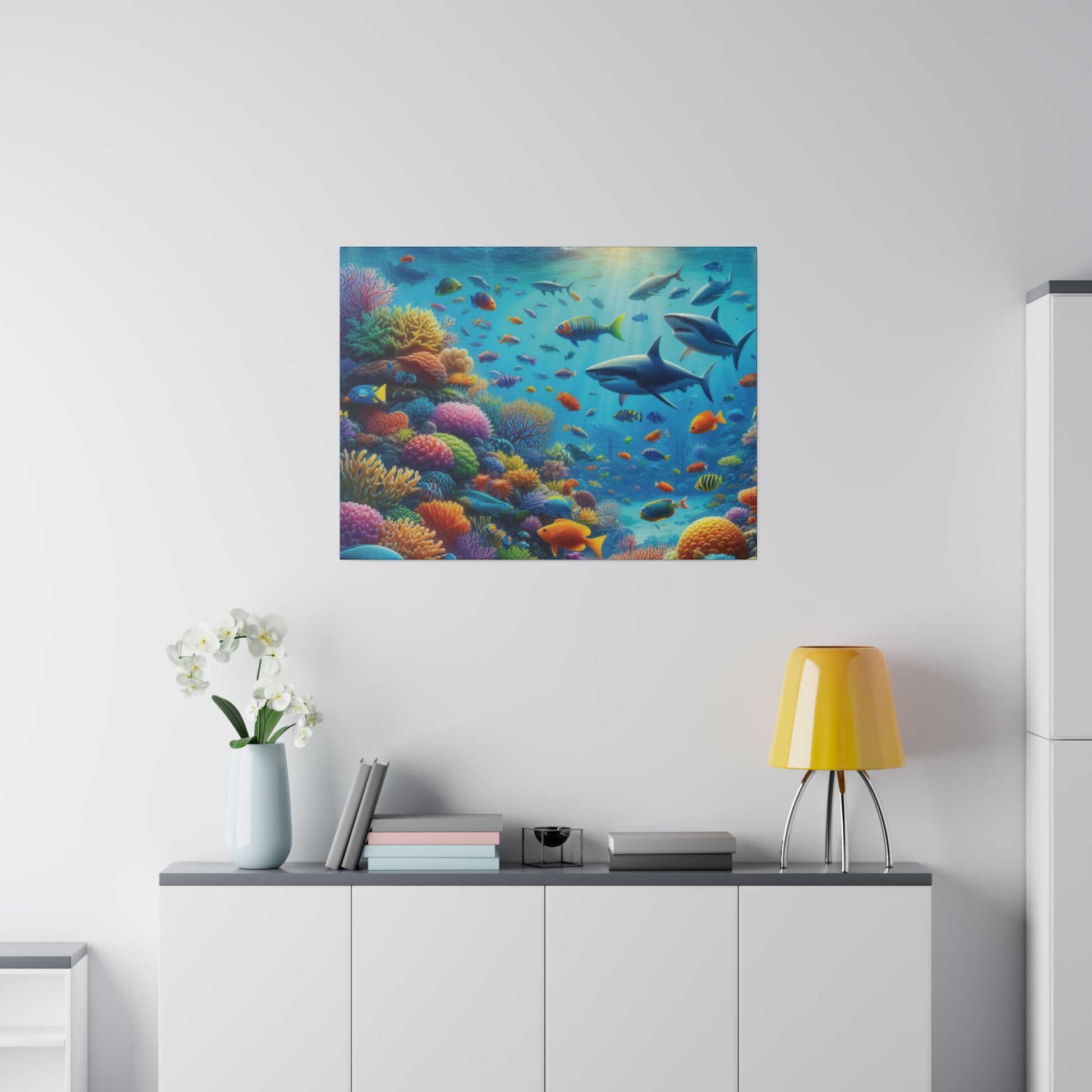 Canvas Wall Art Ocean View Matte (9726628167999)