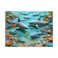 Canvas Gallery Wraps Ocean Clay Art Wall Decor (9726600708415)