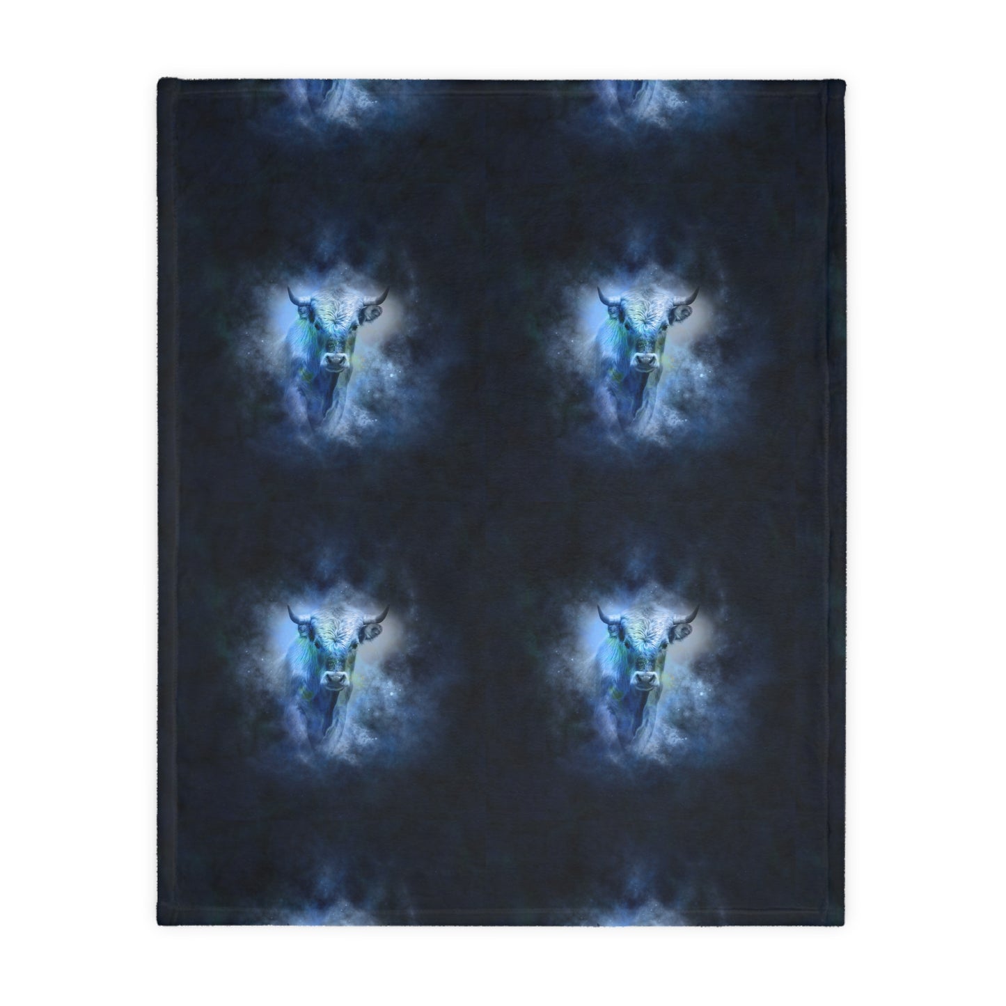 Taurus                 Velveteen Minky Blanket (Two-sided print) (8543813927231)