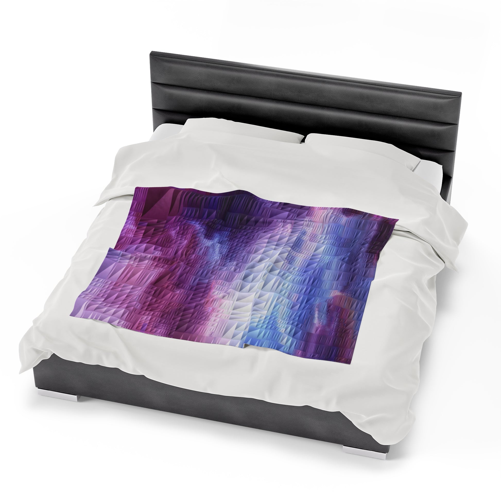 Spectrum              Velveteen Plush Blanket (8543832703295)