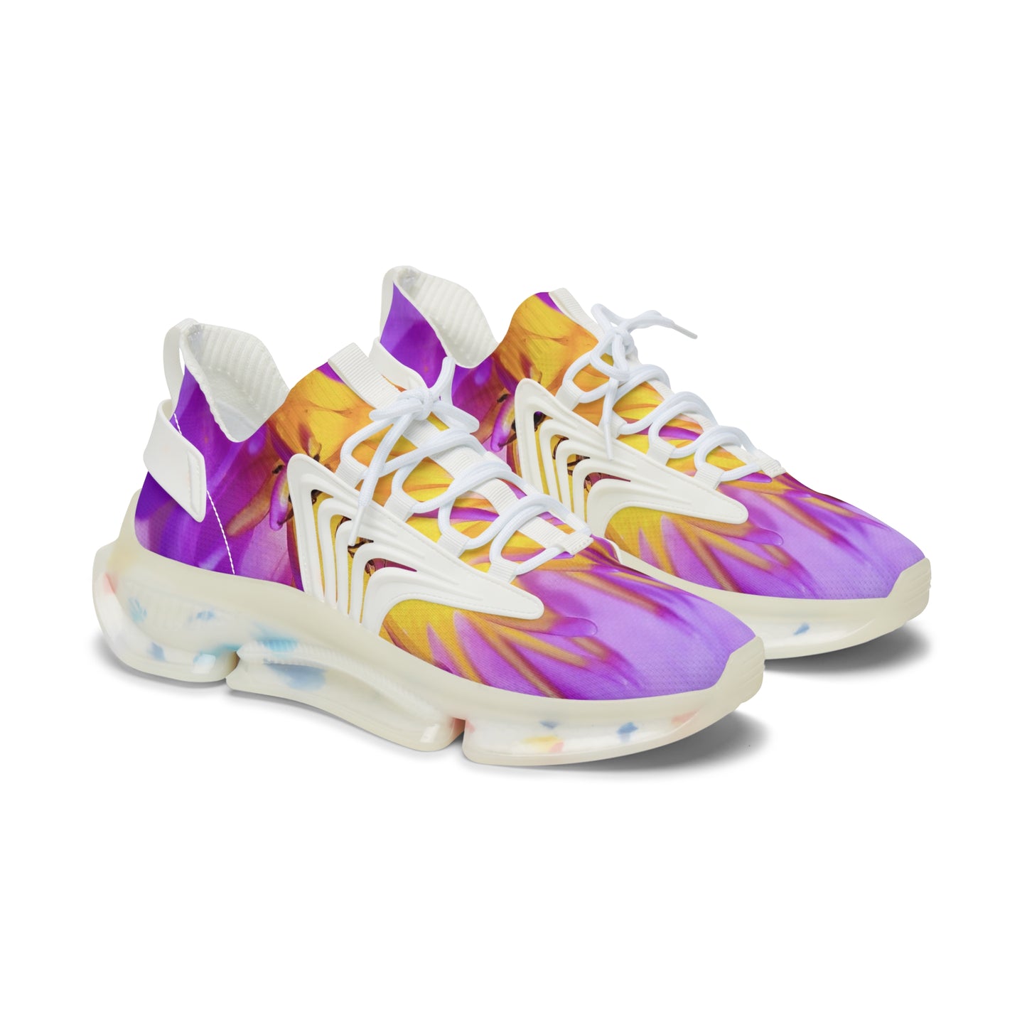 Flower    Women's Mesh Sneakers (8541956636991)
