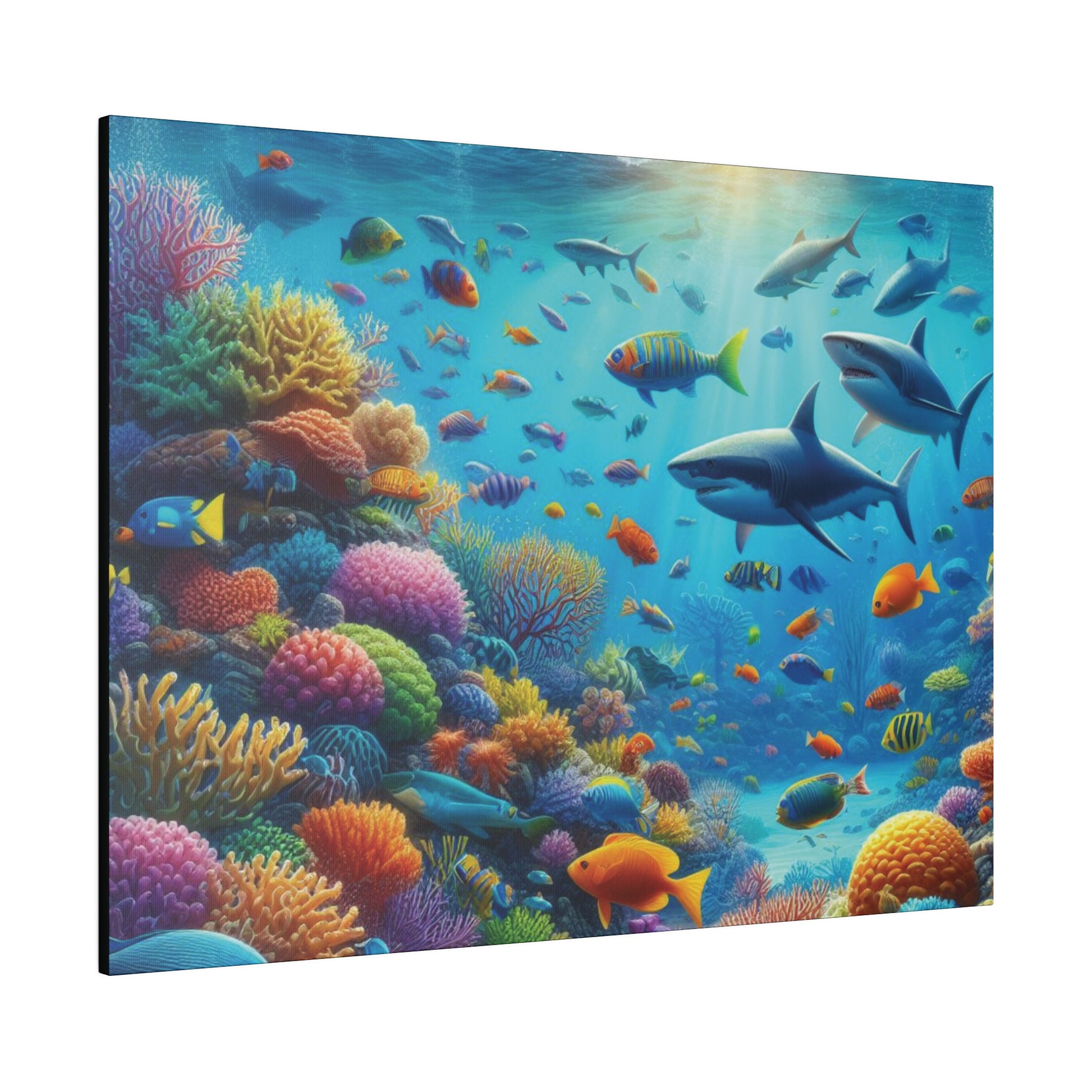 Canvas Wall Art Ocean View Matte (9726628167999)