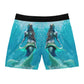Men's Mid-Length Swim Shorts (AOP) (9213465493823)