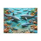 Canvas Gallery Wraps Ocean Clay Art Wall Decor (9726600708415)