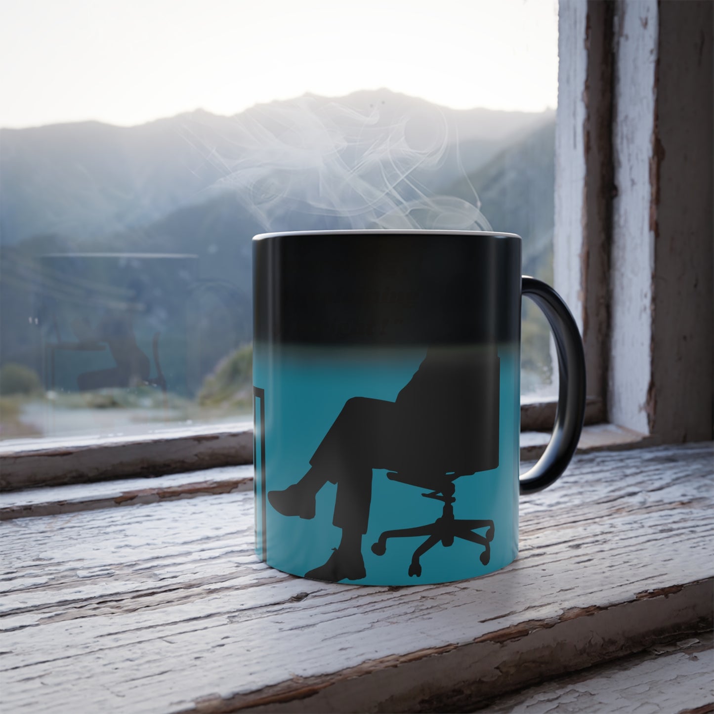 I'm not arguing , blue, man side - Color Morphing Mug, 11oz (8219957788991)