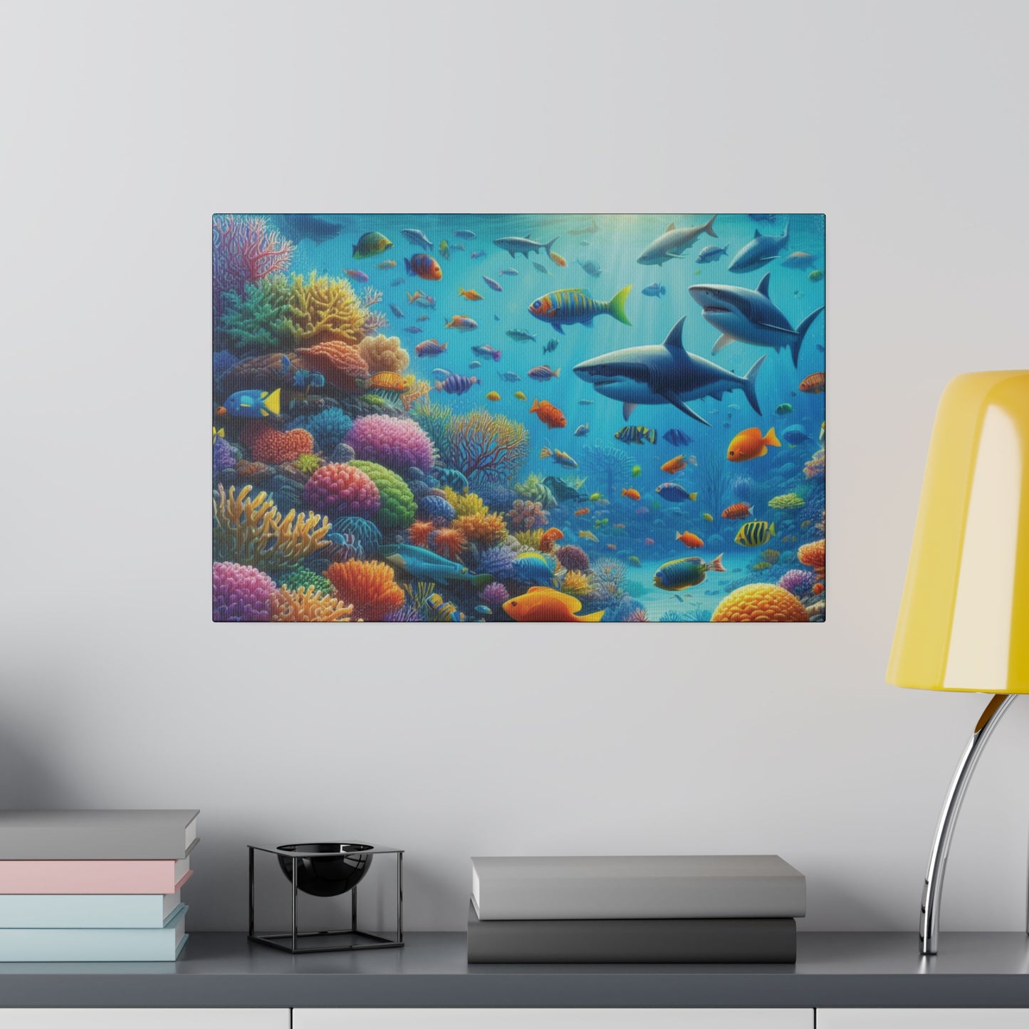 Canvas Wall Art Ocean View Matte (9726628167999)