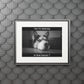 Is that bacon? Dog  (Passepartout Paper Frame) (8193264550207)
