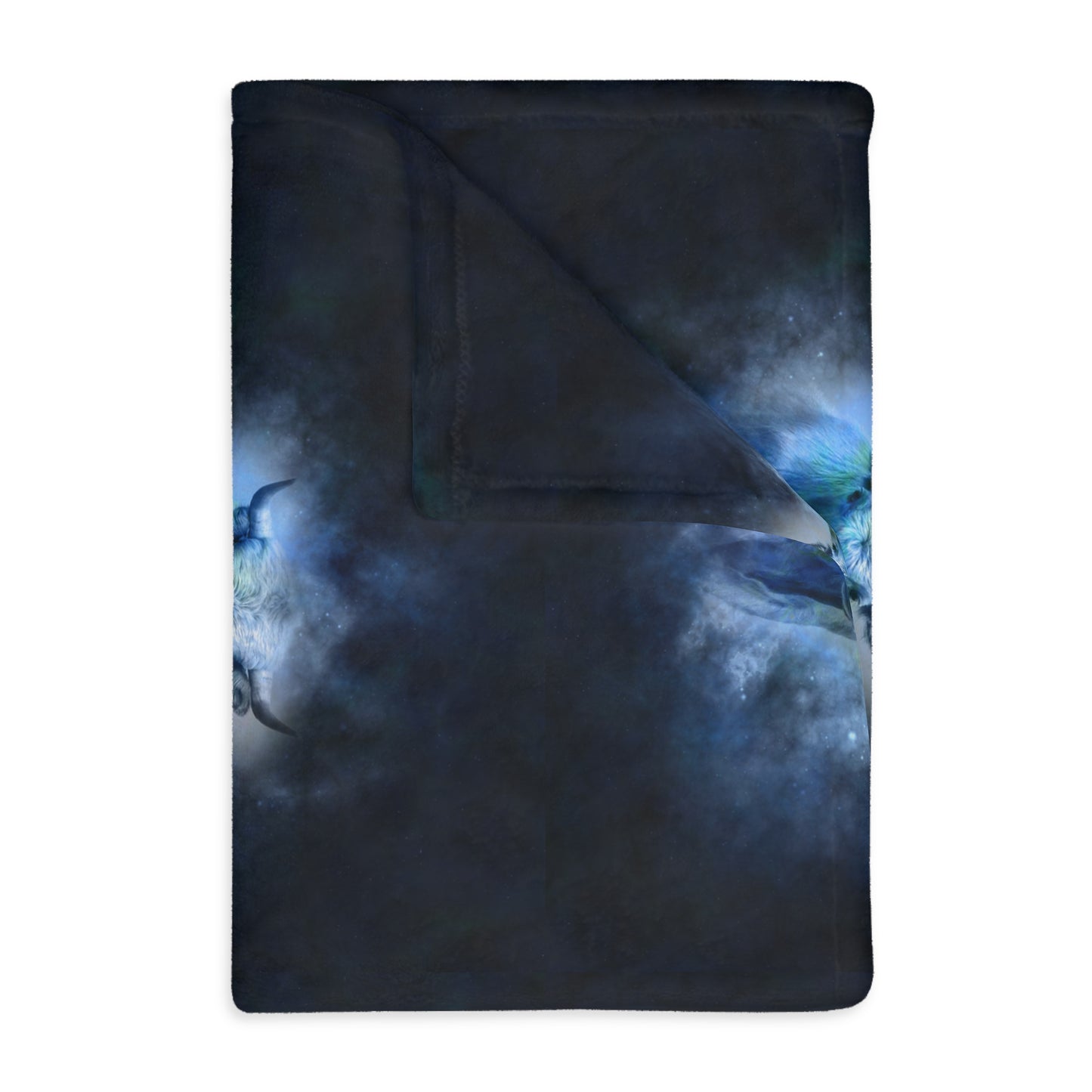 Taurus                 Velveteen Minky Blanket (Two-sided print) (8543813927231)