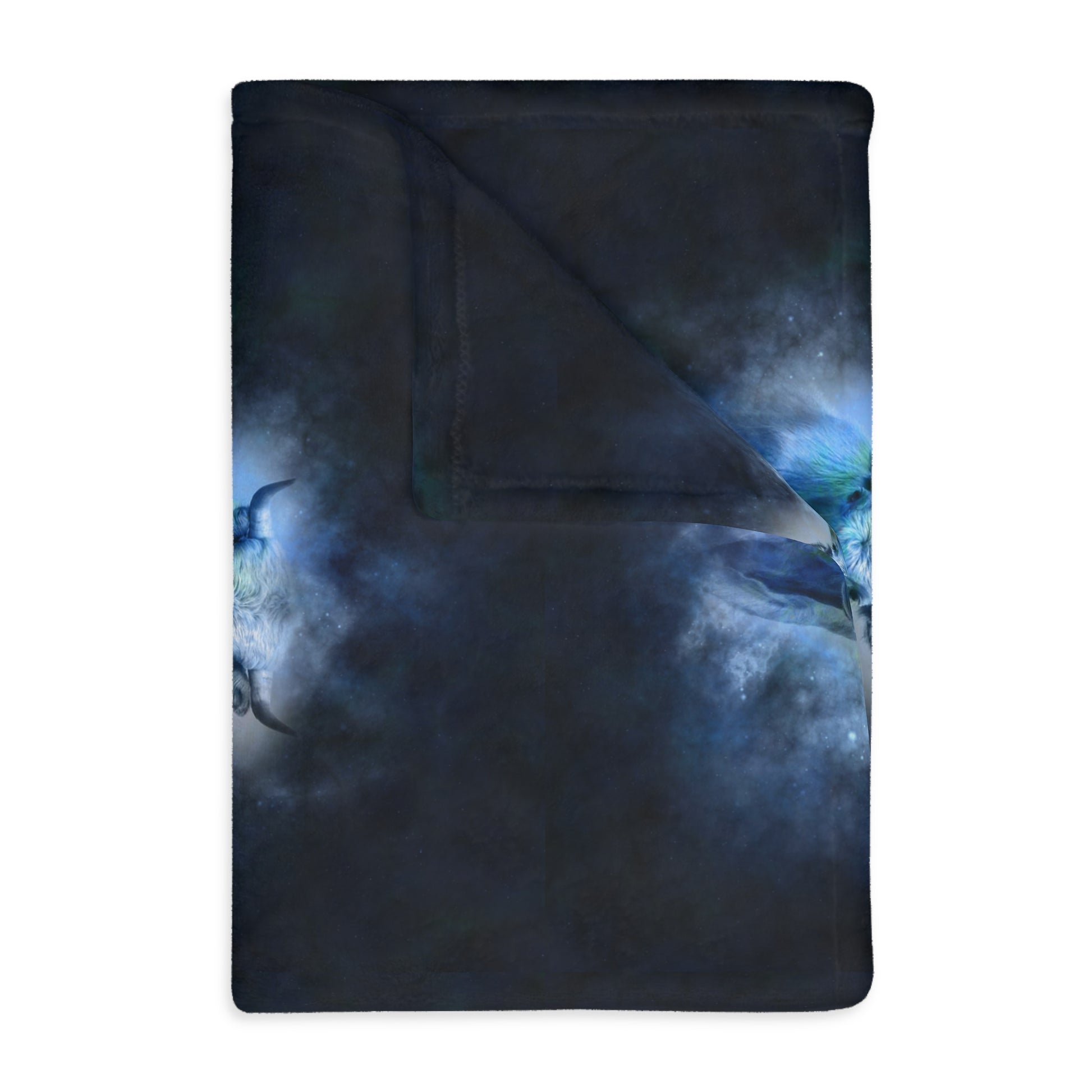 Taurus                 Velveteen Minky Blanket (Two-sided print) (8543813927231)