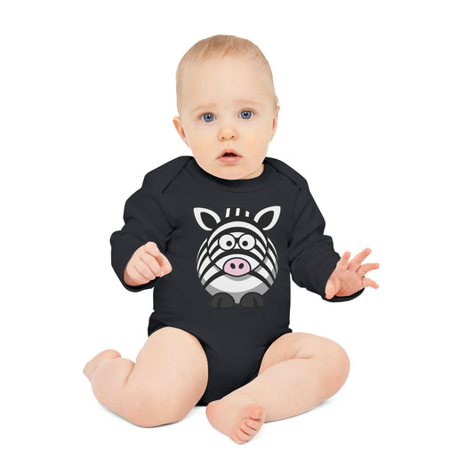 Baby Long-Sleeve Organic Bodysuit (9213357130047)