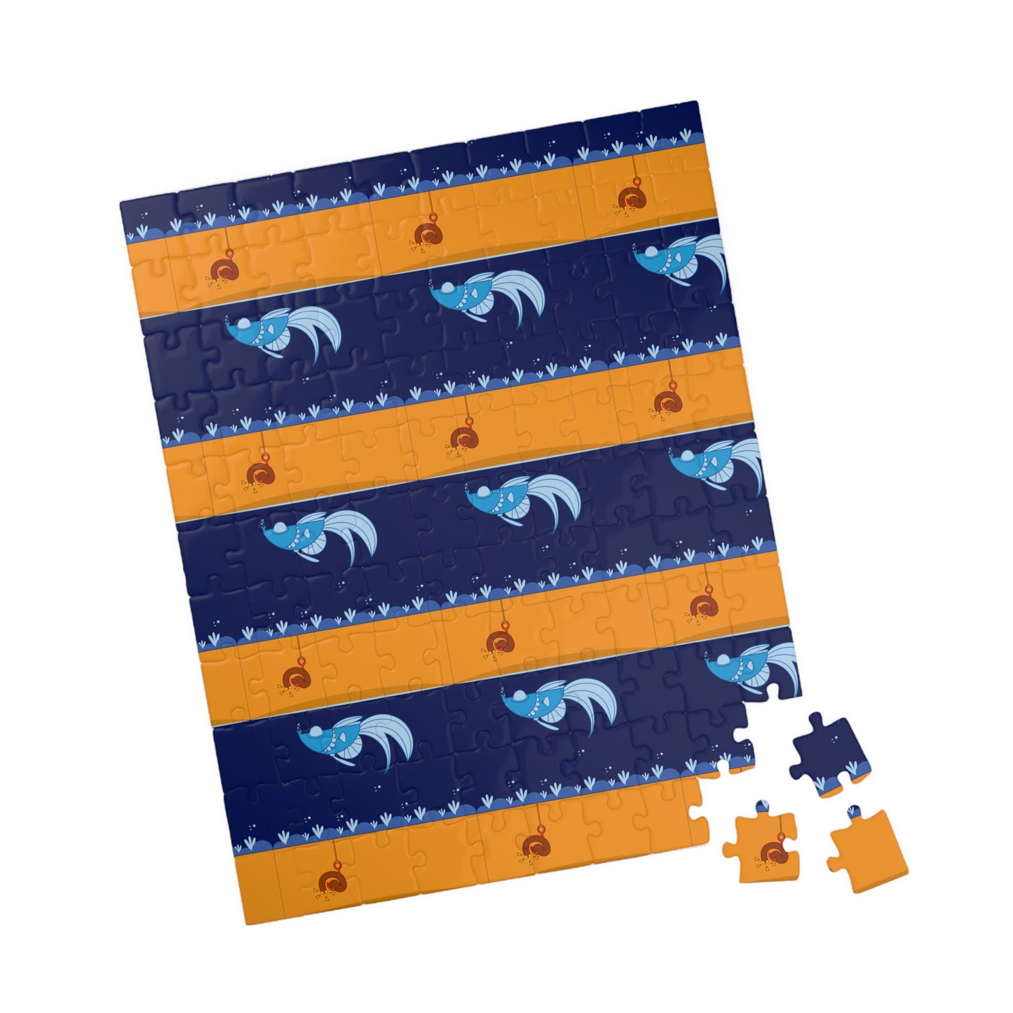 Worm on a hook     Puzzle (110, 252, 500, 1014-piece) (8542039081279)