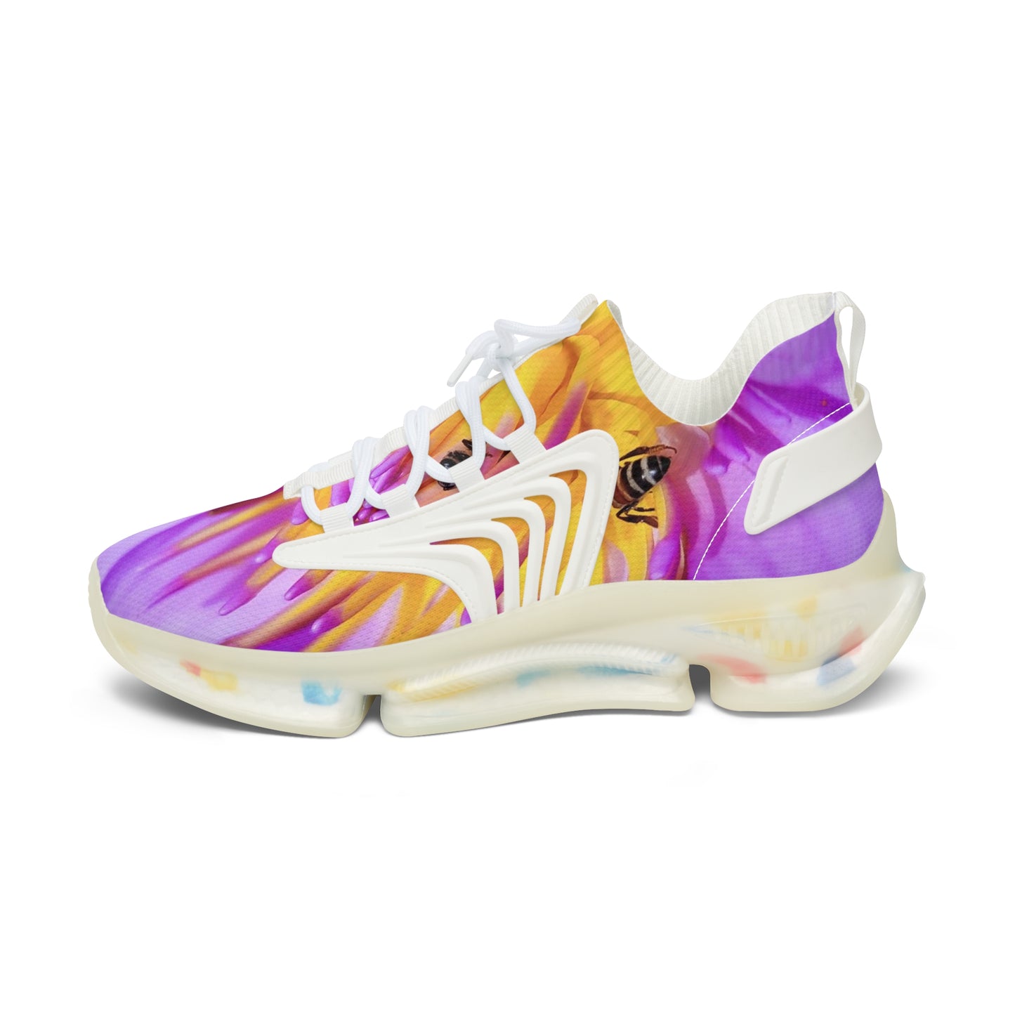 Flower    Women's Mesh Sneakers (8541956636991)