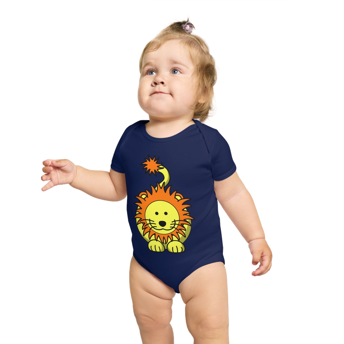 Short Sleeve Baby Bodysuit (9213357556031)