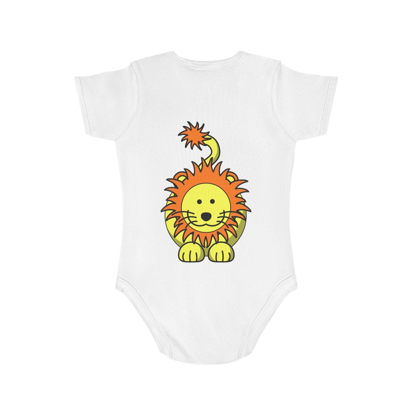 Short Sleeve Baby Bodysuit (9213357556031)