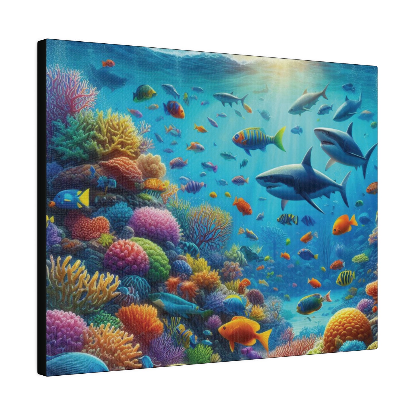 Canvas Wall Art Ocean View Matte (9726628167999)