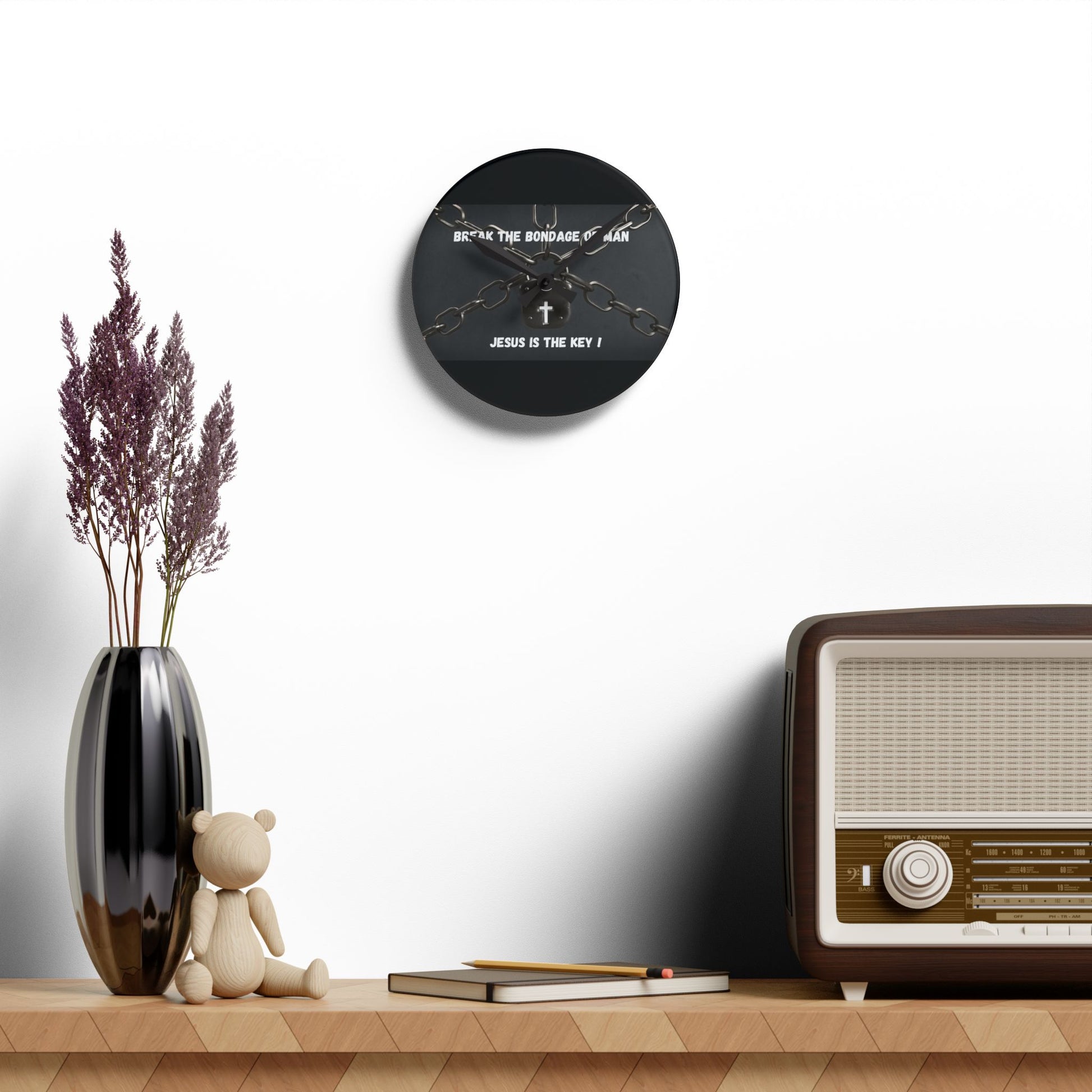 Acrylic Wall Clock (9645645857087)