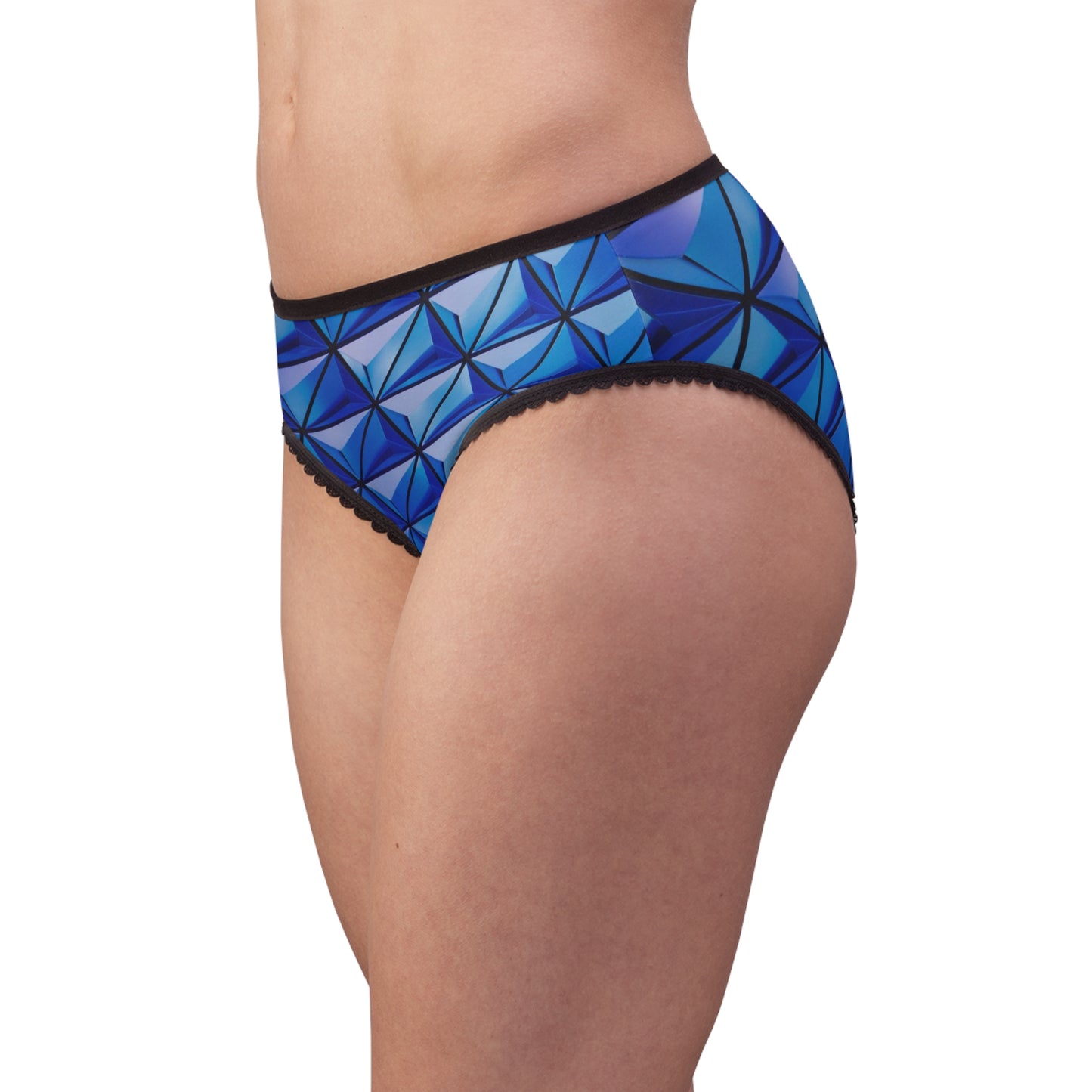 Blue tile     Women's Briefs (8543834800447)