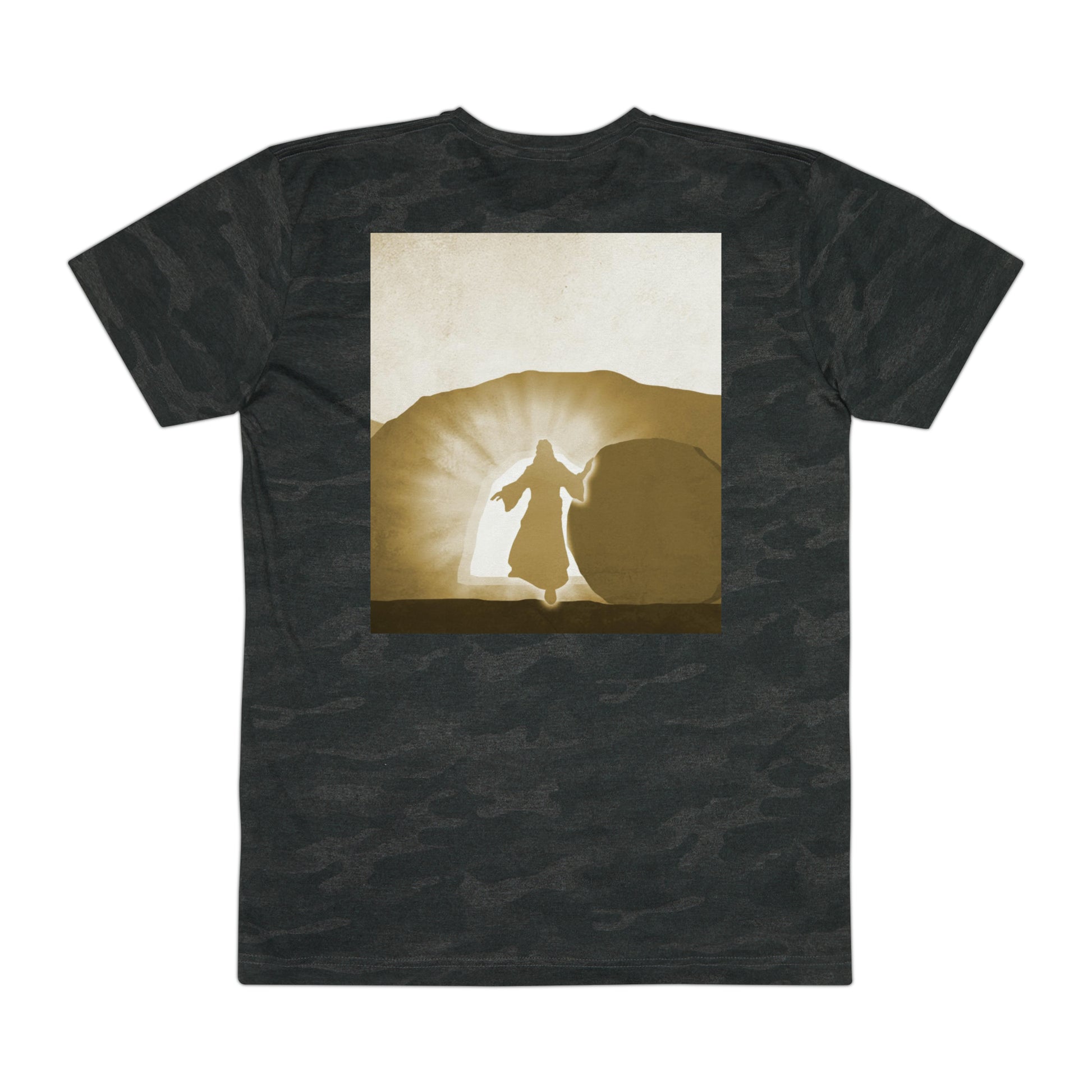 Lion cross     Men's Fine Jersey Tee (8540566880575)
