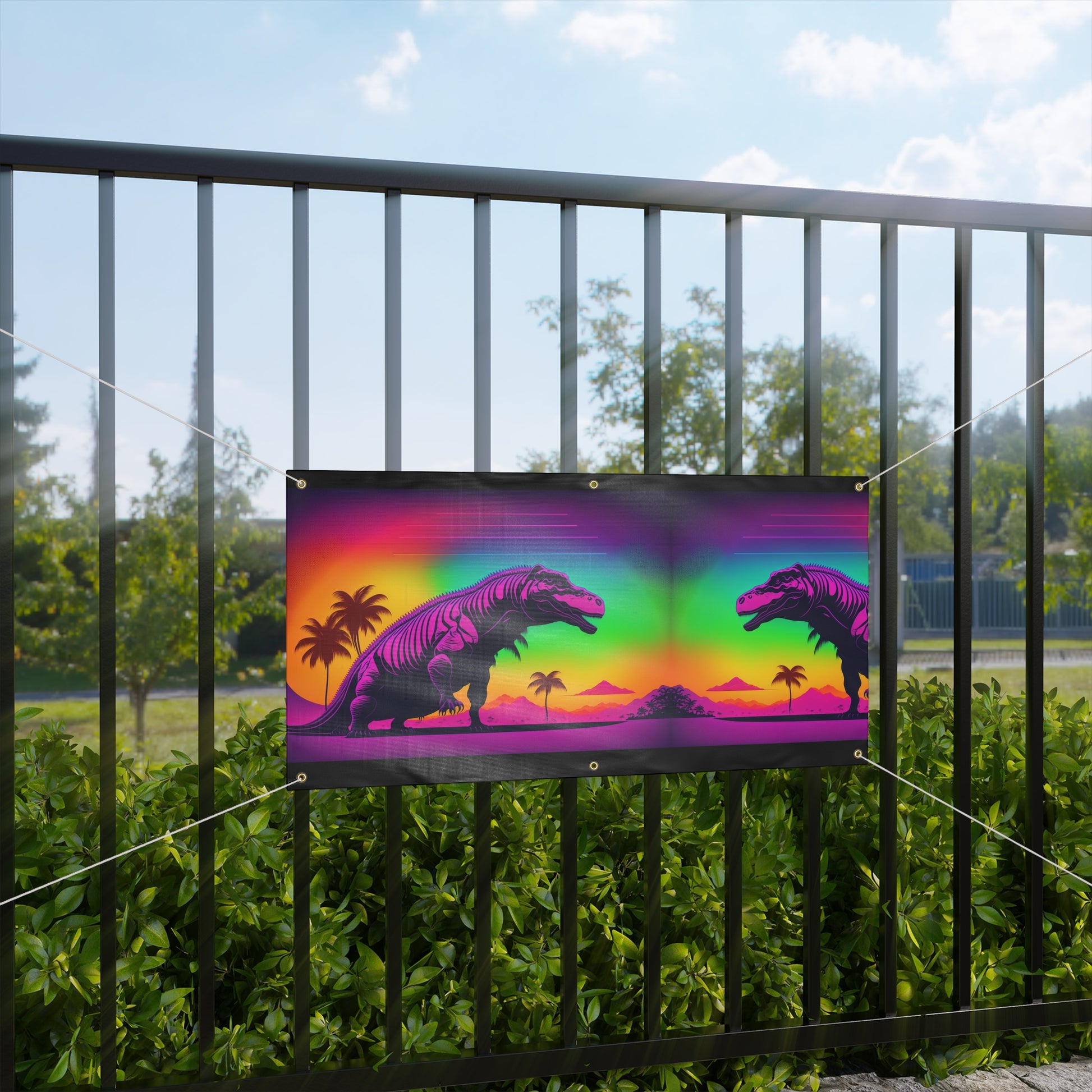 ocean sunset    Matte Banner (8534788964671)