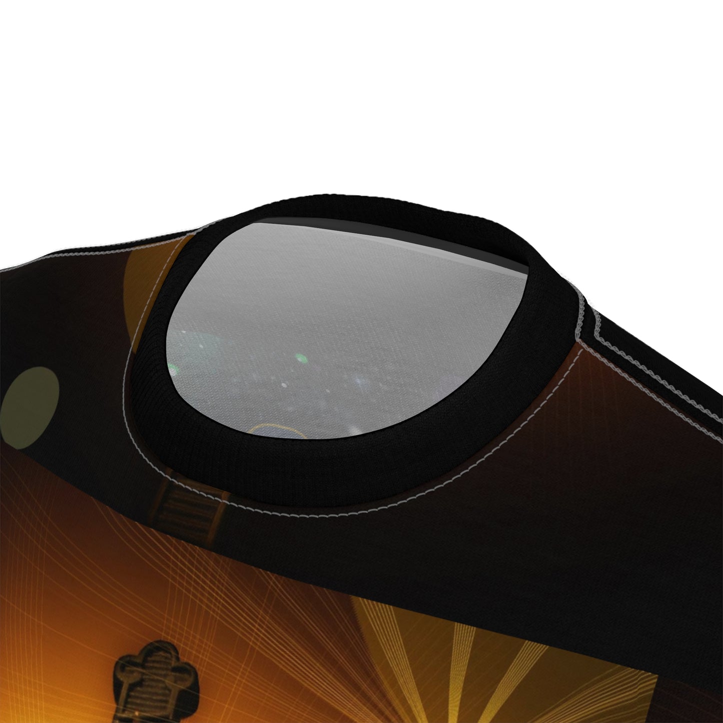 Gold Cross    Unisex AOP Cut & Sew Tee (8537717014847)