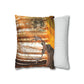 Faux Suede Square Pillow Case (9201332388159)