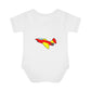 Infant Baby Rib Bodysuit (9213356245311)