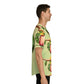 Worm and apple  Men's Baseball Jersey (AOP) (8540468937023)