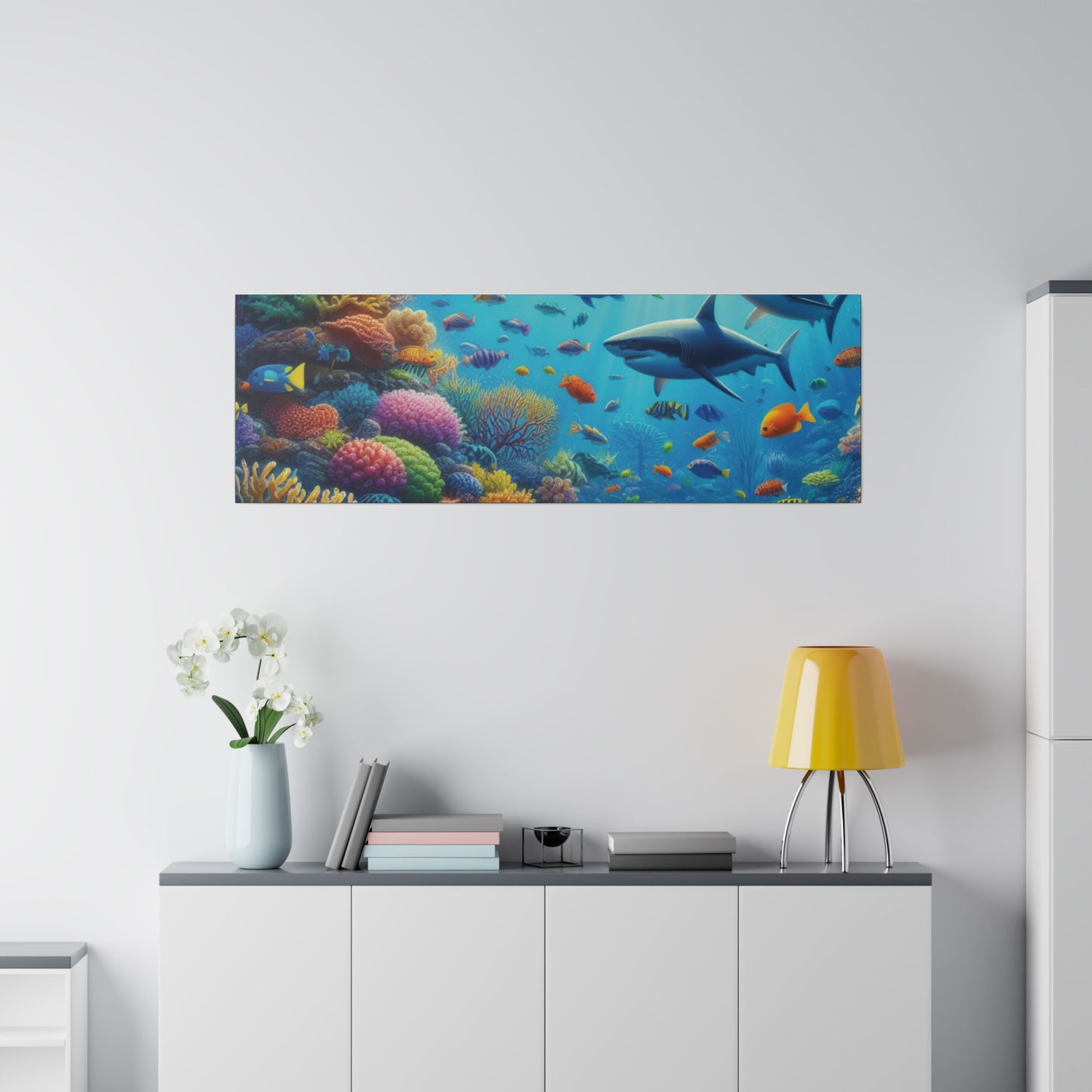 Canvas Wall Art Ocean View Matte (9726628167999)