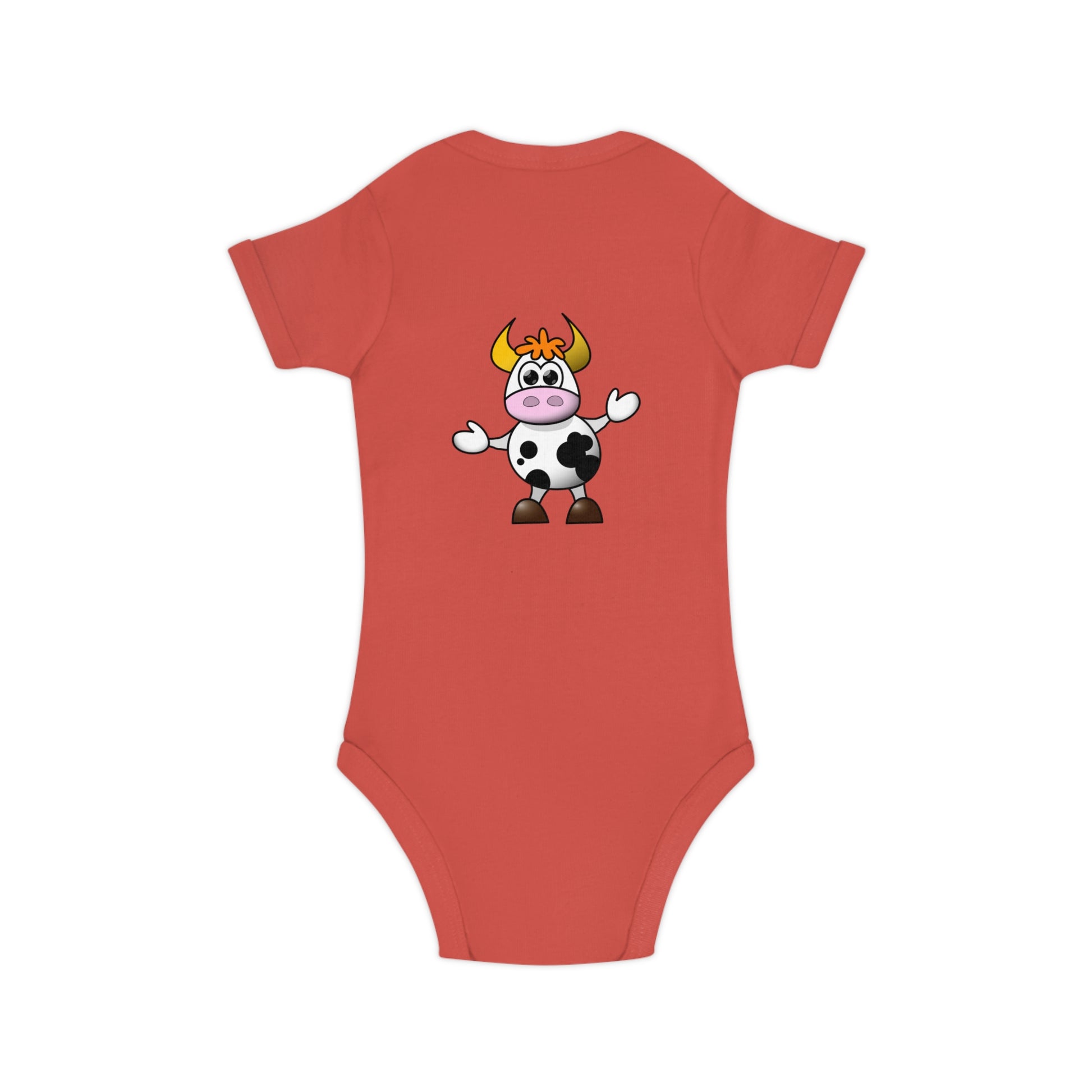 Combed Cotton Baby Bodysuit (9213357261119)