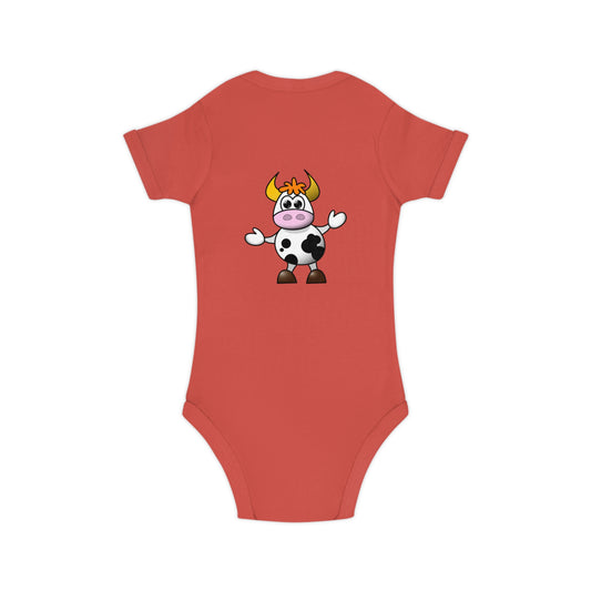 Combed Cotton Baby Bodysuit (9213357261119)