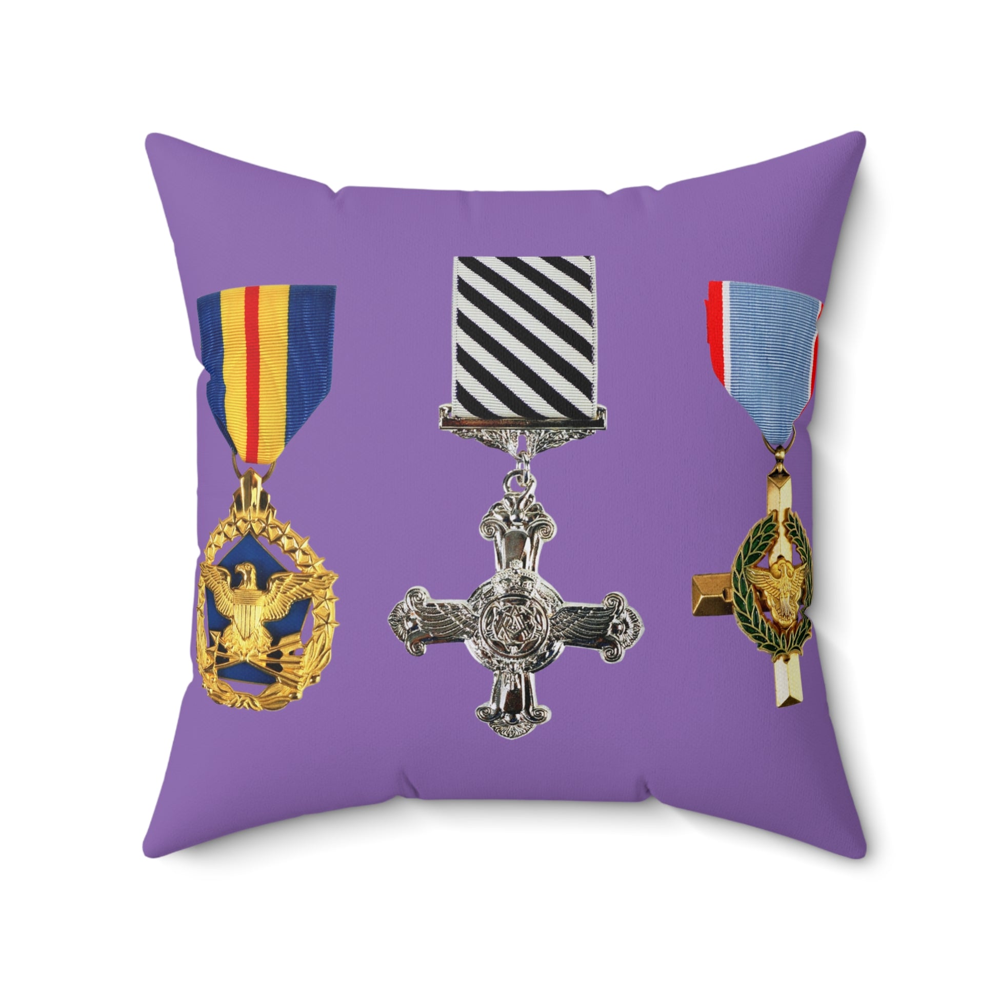 Metals           Spun Polyester Square Pillow (8504123654463)