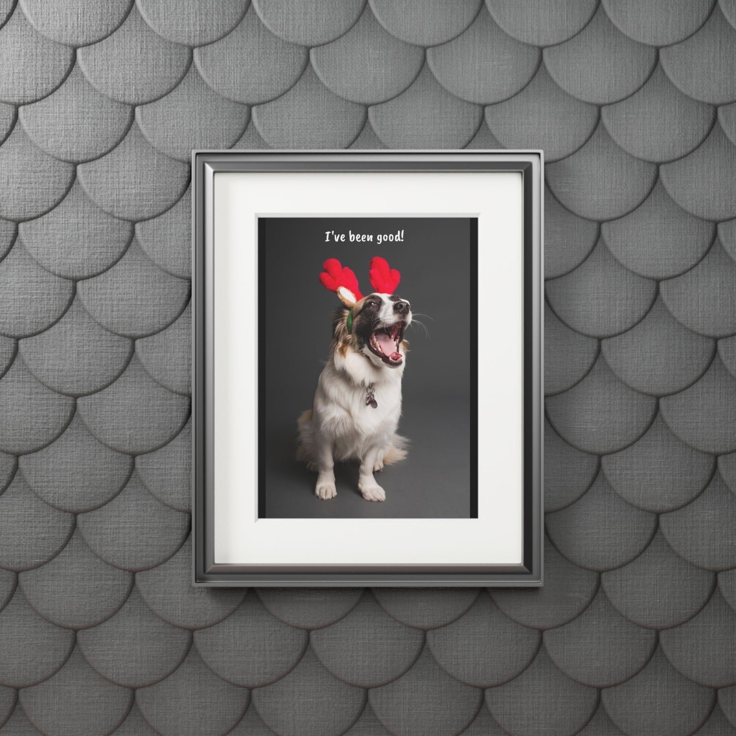 I've been good ! -Fine Art Prints (Passepartout Paper Frame) (8196398481727)