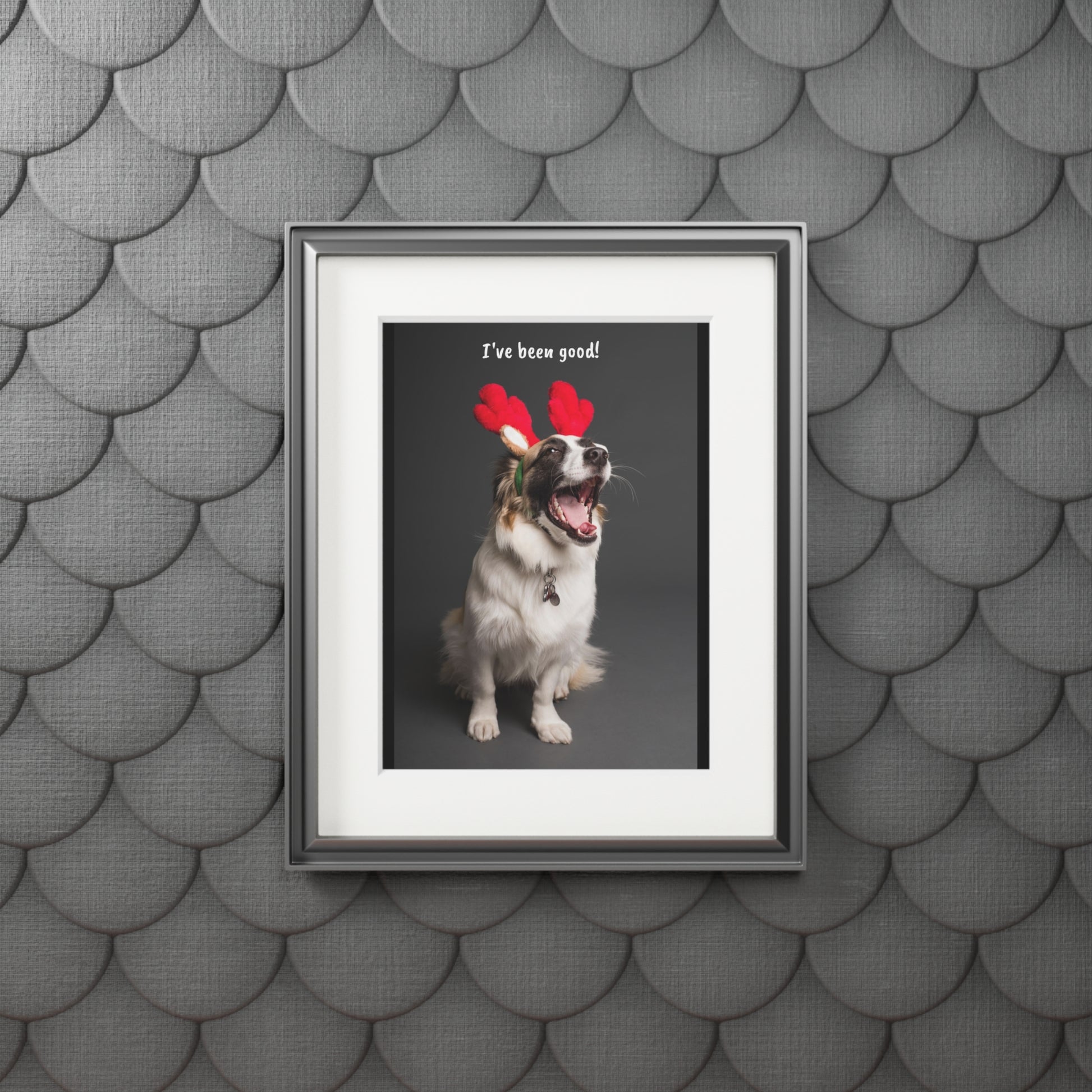 I've been good ! -Fine Art Prints (Passepartout Paper Frame) (8196398481727)