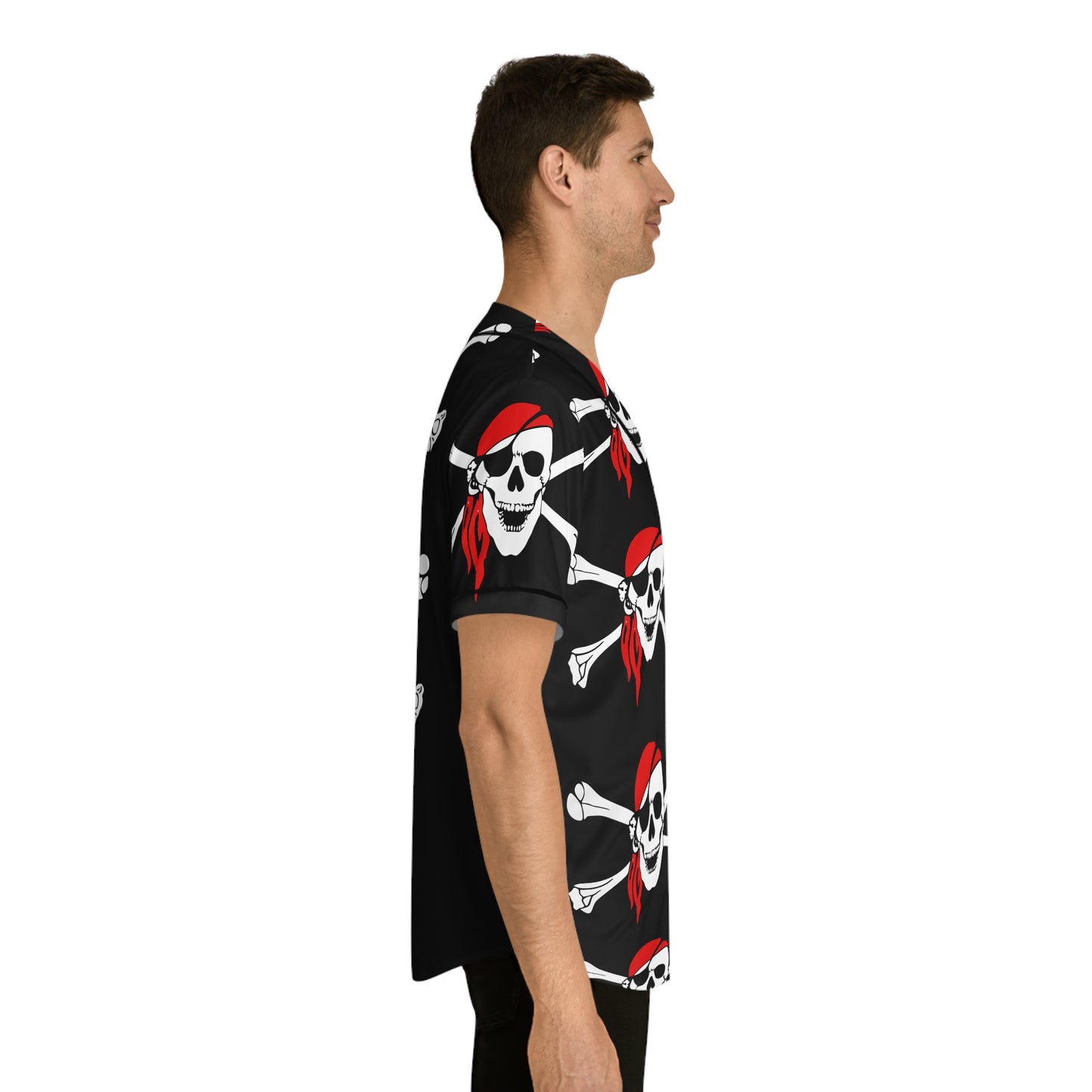 Pirate   Men's Baseball Jersey (AOP) (8540502982975)