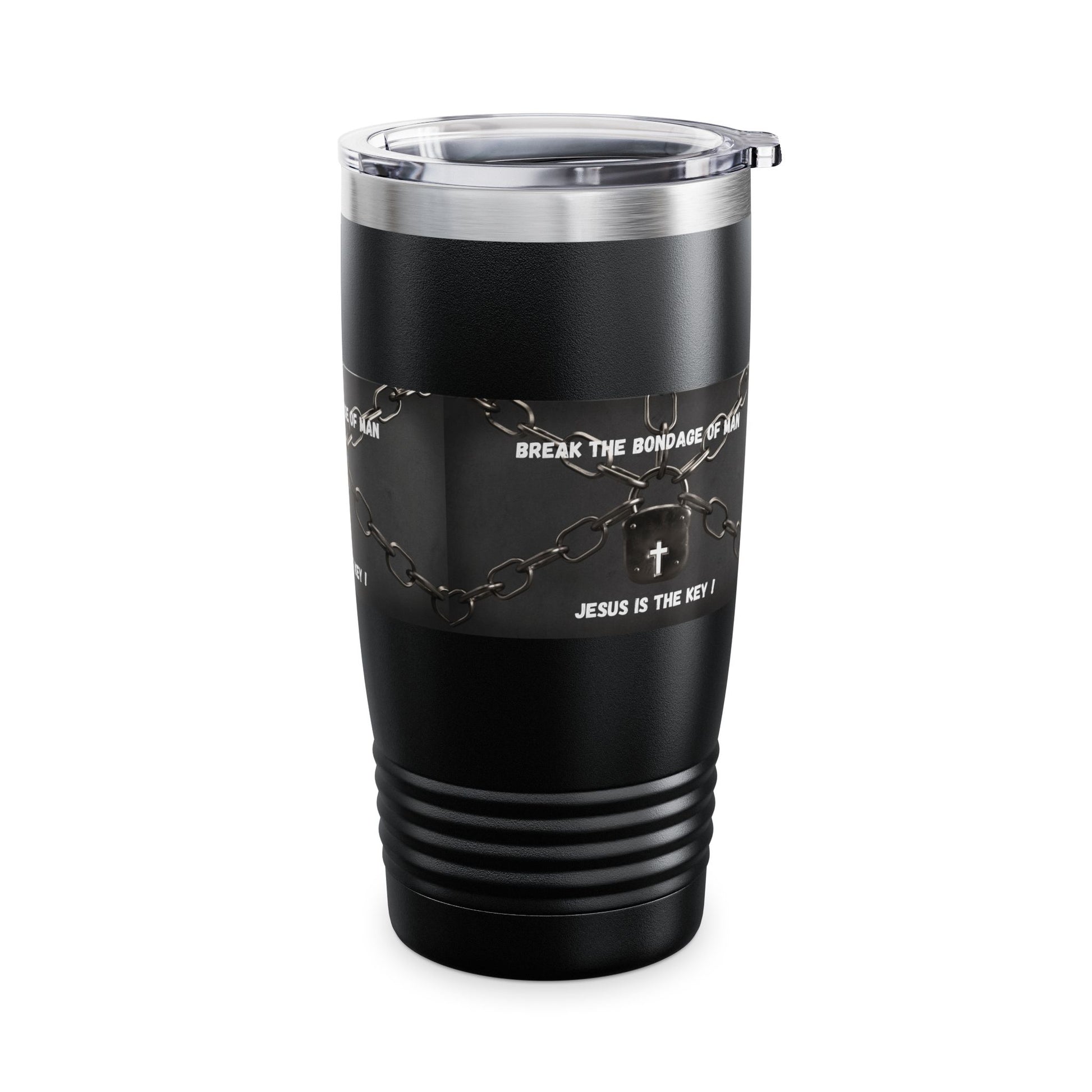 Bondage of man  Ringneck Tumbler, 20oz (9645657686335)