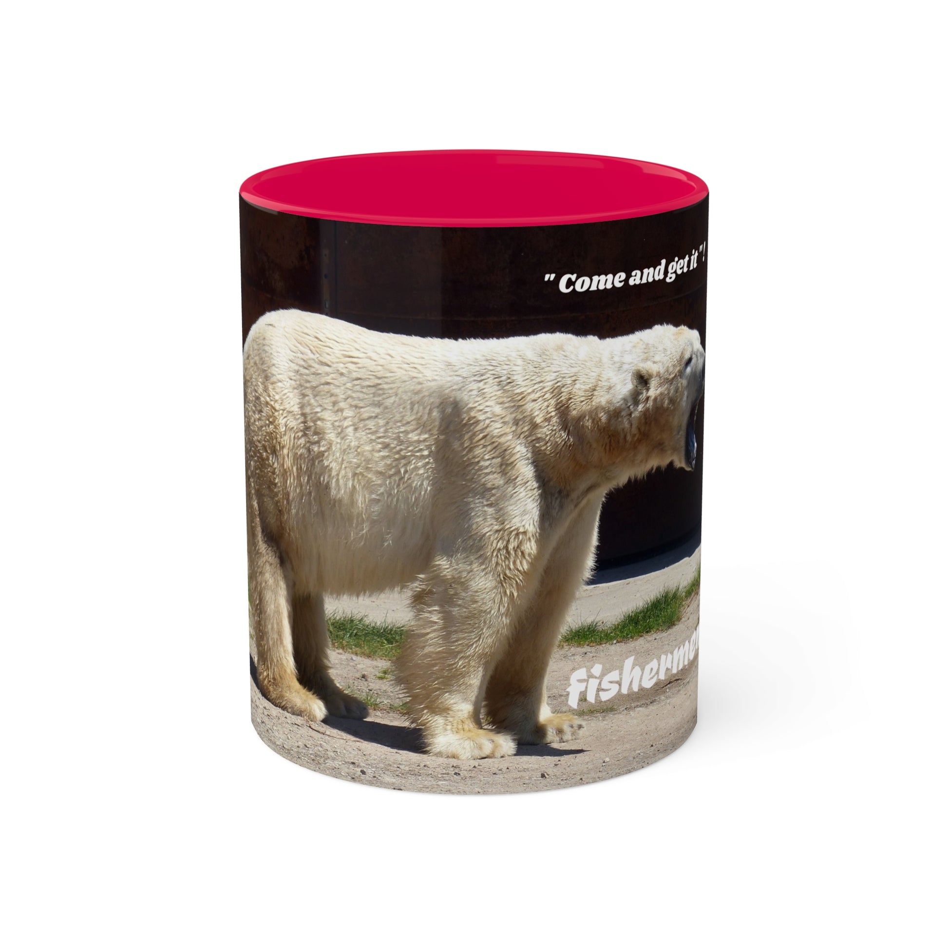 Come and get it ! fishmen Colorful Mugs, 11oz (8218070221119)