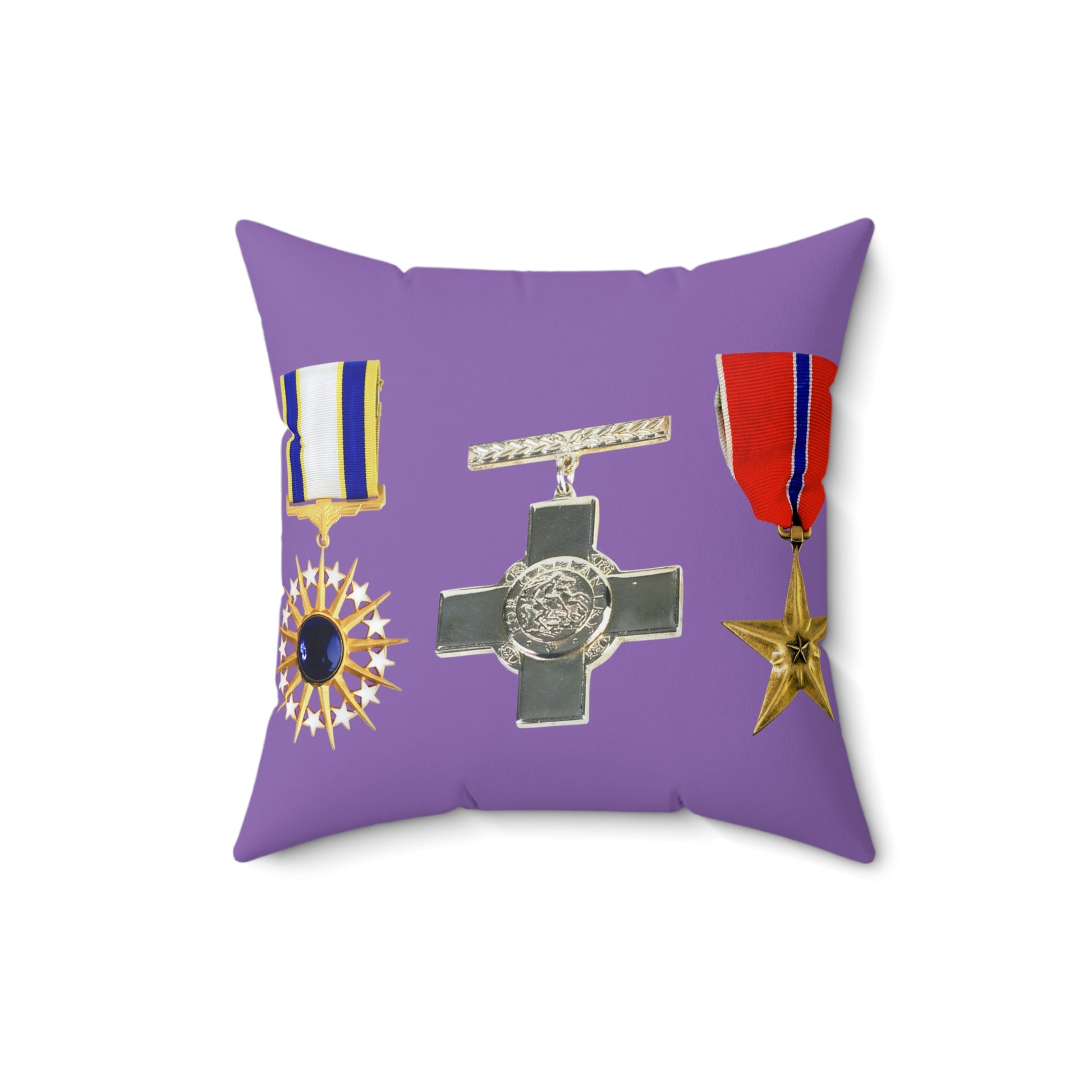 Metals           Spun Polyester Square Pillow (8504123654463)