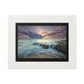 Ocean light     Fine Art Prints (Passepartout Paper Frame) (8543784108351)