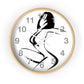Graphic girl    Wall clock (8543731974463)